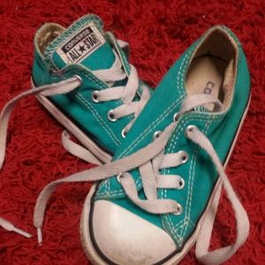 Teal Converse